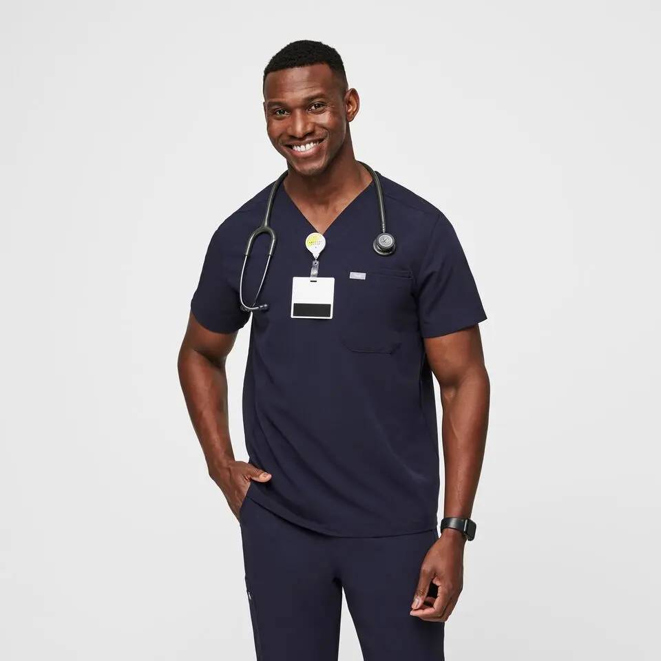 Men’s V neck Scrub Top